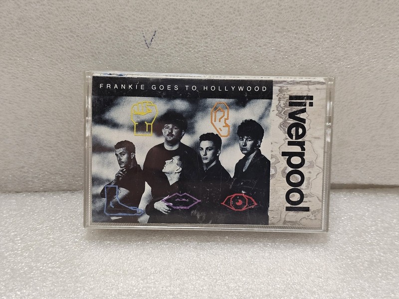 Frankie Goes To Hollywood- Liverpool Cassette Tape 1986 Warner Bros Tested Works