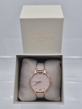 Olivia Burton Blush Rose Gold Watch OB16BD95 Boxed New Battery Working