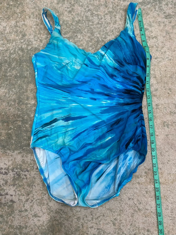 Traje de baño Miraclesuit talla 16 traje de baño Starburst Ocean Dream Oceanus de una pieza Foto 4 de 4