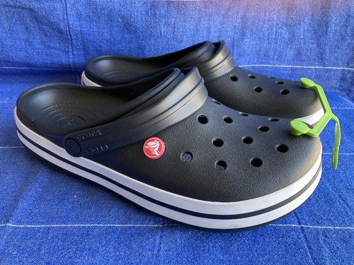 Crocs Crocband II Herren Clogs - US 9, schwarz (11989-060)