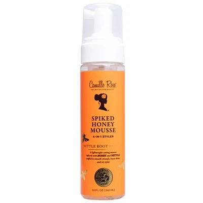 Camille Rose Spiked Honey Mousse 4-in-1 Hair Styler With Honey & Nettle Root 8oz