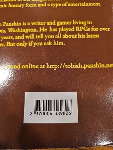 The Game Master A Guide To The Art And Theory Of Role Playing By Tobiah Panshin - Foto 3 di 9