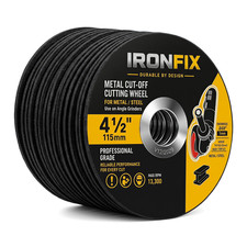 100Pack Cut Off Wheels 4-1/2" Metal & Stainless Steel Angle Grinder Cutting Disc