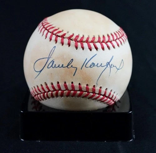 Sandy Koufax Autograph Signed Rawlings ONL Baseball AUTO PSA LOA