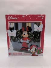 Gemmy Disney 3.5 Ft Tall Light Up Airblown Inflatable Minnie Mouse Christmas
