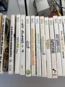 Nintendo Wii Console 32 Game Lot Huge Collection!