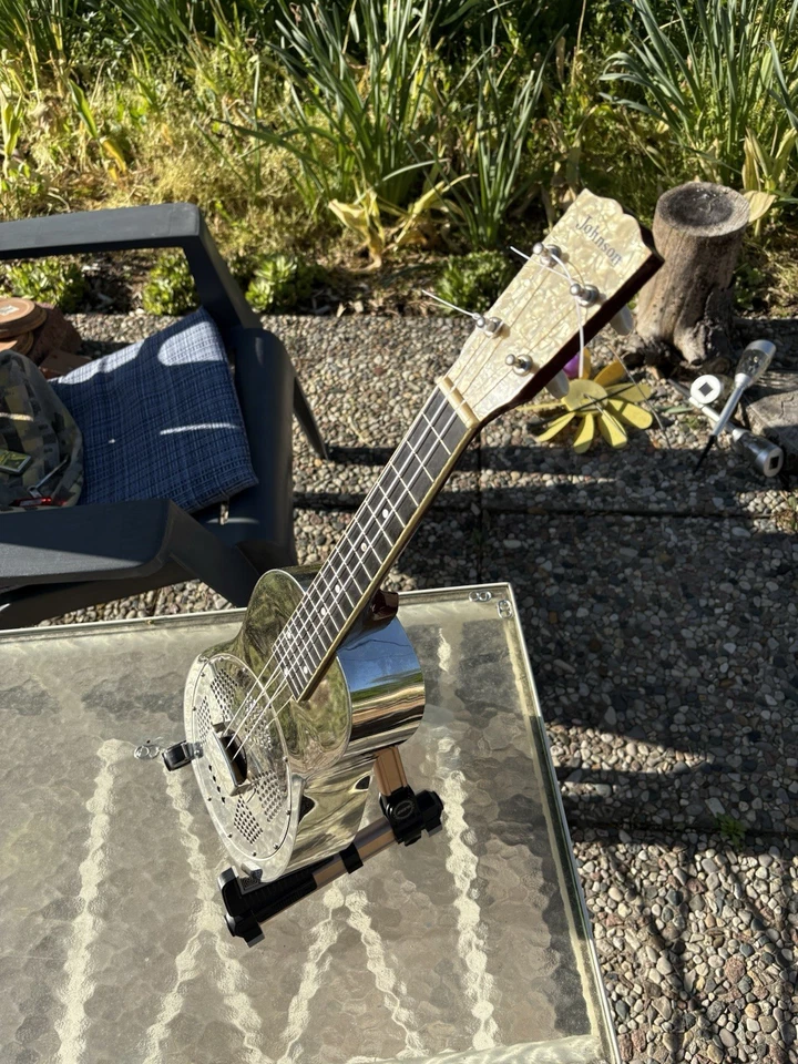 Johnson Concert Resonator Ukulele National Copy - Image 3 of 4