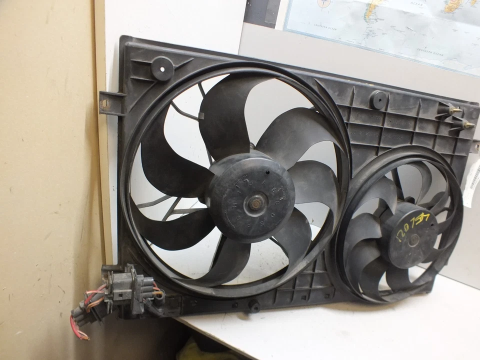 99 00 01 02 03 04 05 2004 VOLKSWAGEN JETTA 1.8T 6 VELOCIDADES RADIADOR VENTILADOR DE REFRIGERACIÓN #44 Foto 3 de 4