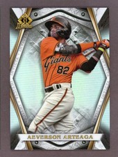 2022 Bowman Chrome Draft Bowman Invicta Aeverson Arteaga San Francisco Giants