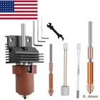 For Creality K1 K1C K1 Max Hotend Kit Hardened Steel Nozzle 3D Printer Parts US