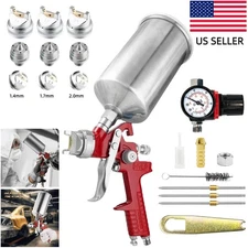 HVLP Spray Gun H827-1.7/1.7/2.0mm High-Performance Paint Sprayer for Automotive