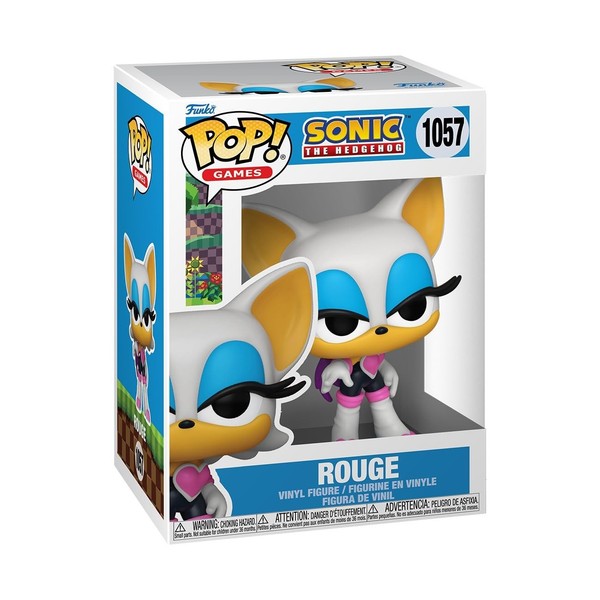 Funko Pop! Games: Sonic - Rogue The Bat - Rouge - Sonic The Hedgehog (Us Import)-image