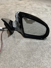 MERCEDES E CLASS W213 WING MIRROR BLACK  POWER FOLD DRIVER RIGHT OSF 2016-18