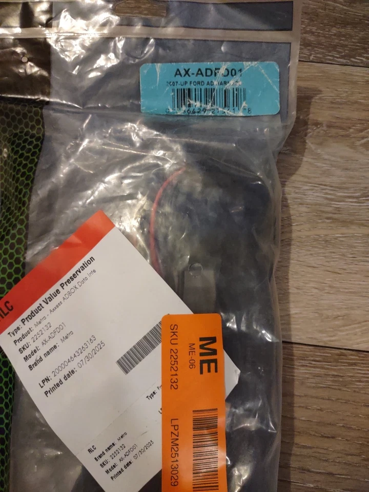 METRA AXXESS AXADFD01 DATA INTERFACE HARNESS FOR FORD Vehicles 2007-up - Image 2 of 4