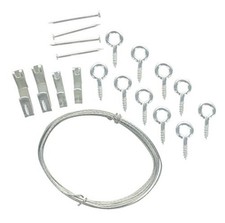 50920 Picture Hanging Kit, Brass