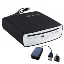 Portable CD Player for Car with Bluetooth and USB Connection,USB External