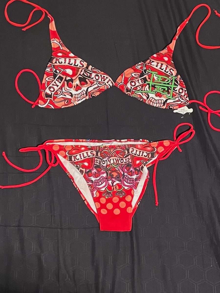 Ed Hardy Skull Bikini Swimwear for Women for sale | eBay
