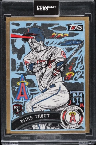 Topps Project 2020 Mike Trout MK5 #121 1/1 Artistry-Uncirculated/Sealed