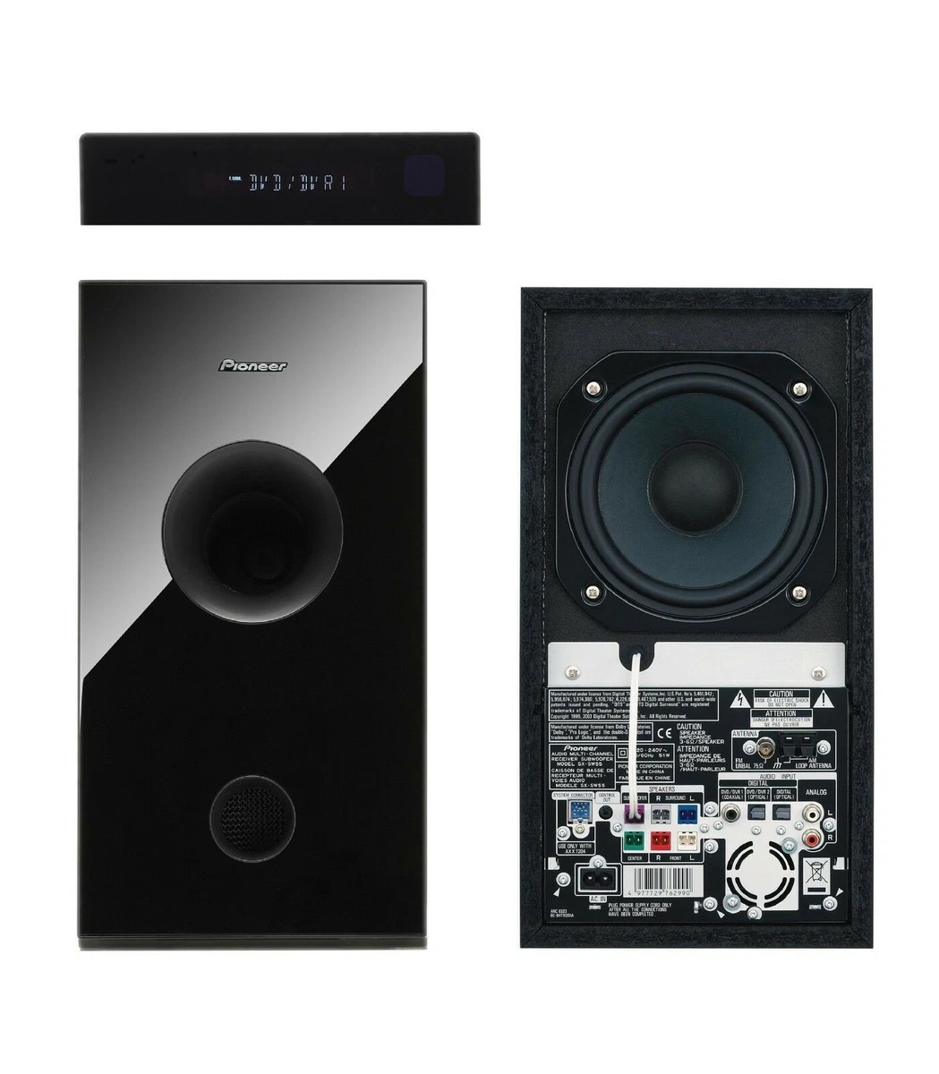 Pioneer Active Sub Subwoofer SX LX60D Receiver for RCS LX60D DVD