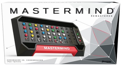 PRE-3018-06J Mastermind Strategy Game of Codemaker vs. Codebreaker, 5'', Multi...