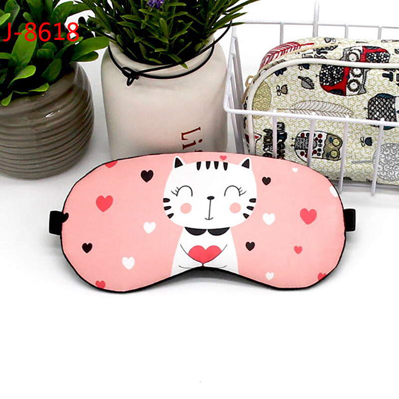 1*Creative cotton eye mask sleep aid eye patch patch eye mask sleep eye