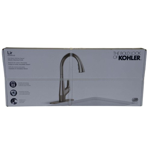 Kohler Lir R33449VS PullDown Kitchen Faucet Chrome 195711028372 eBay