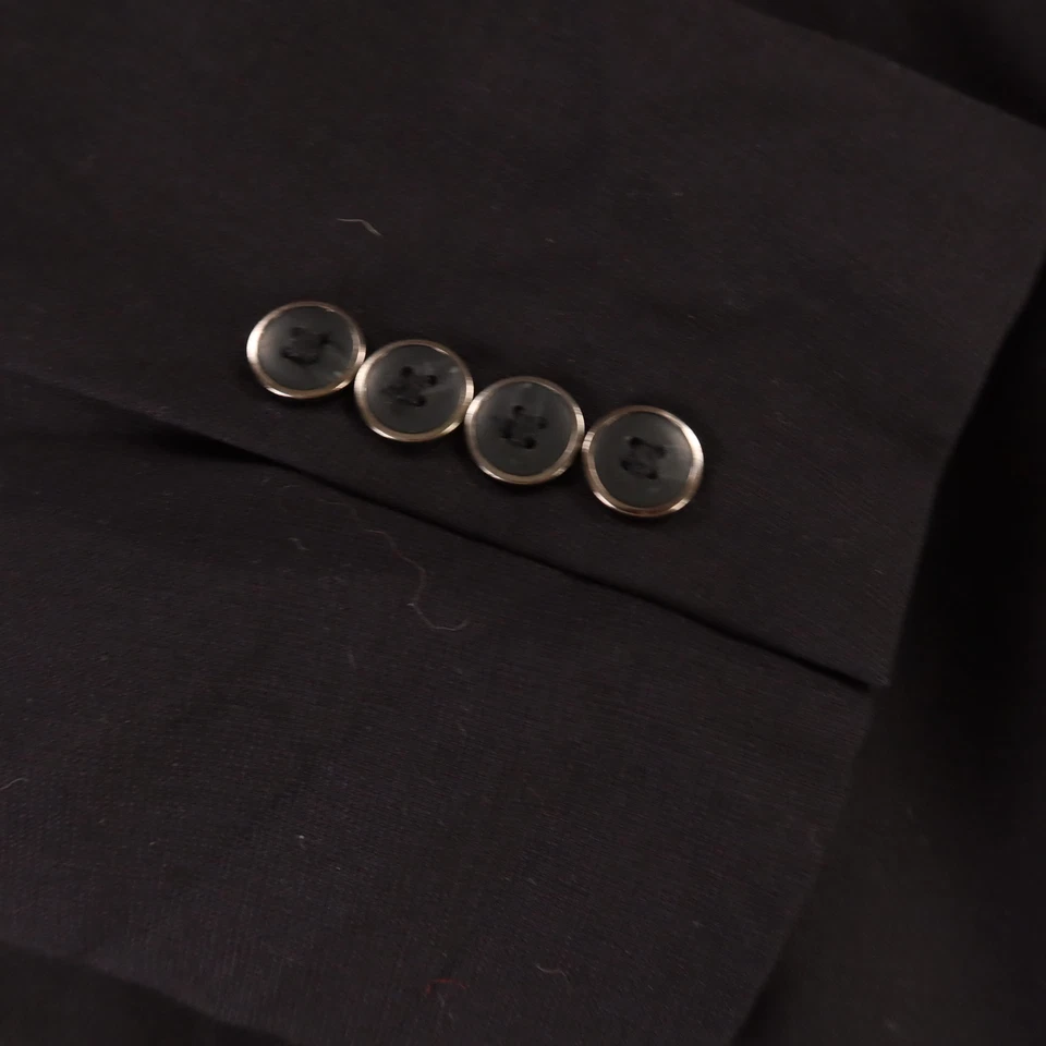 Chaqueta Hopsack XL XLT Azul 100% Lana Blazer Abrigo Deportivo Wilke-Rodríguez 46L Foto 4 de 4