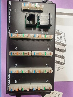 Suttle Model SAM-V8 8-Port Voice Module Board - New Open Box