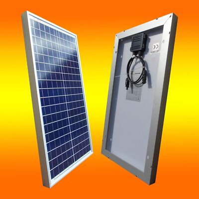1 x Solarpanel 30Watt (0% MwSt.*) Polykristallin Solarmodul 12V München Solar