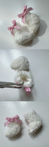 Blythe Doll Clothes -- Lovely White Bunny &Blue Dress Set (DBS) - Picture 24 of 24
