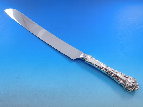 French Renaissance by Reed & Barton Sterling Wedding Cake Knife Custom Made