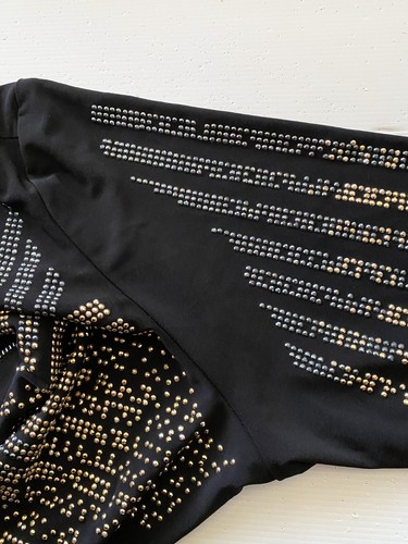 JOSEPH RIBKOFF jersey jacket cardigan UK 18, US 16 / metal embellished metal zip - Picture 10 of 15
