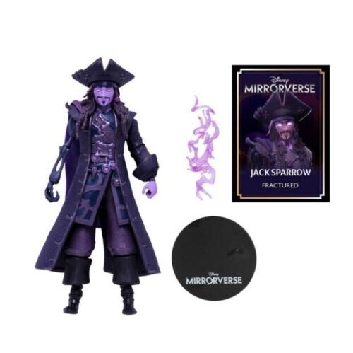 McFarlane Toys - Jack Sparrow fractured Disney - Mirrorverse - figure 18cm - - Imagen 2 de 4