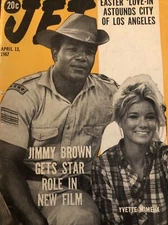 Jim Brown April 13, 1967 JET Magazine Star Role in New Film