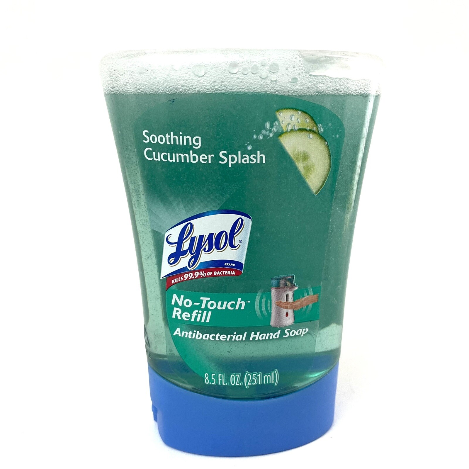 Lysol No Touch Hand Soap Refill Soothing Cucumber Splash 8.5 oz EXP 09/