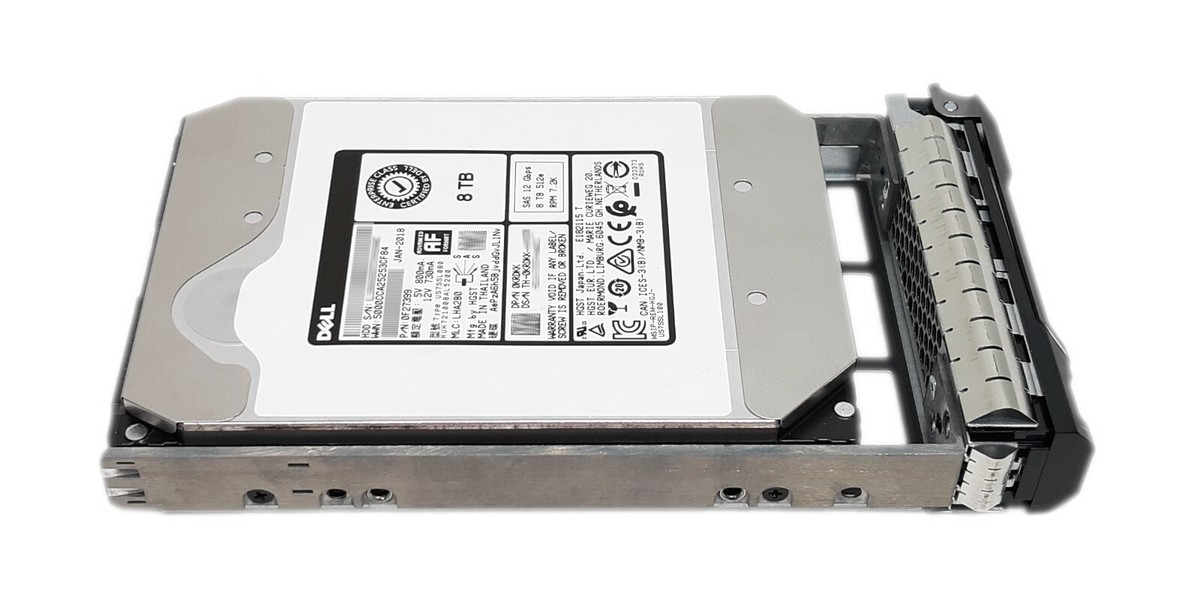 Dell 8TB HDD 7.2K RPM 3.5