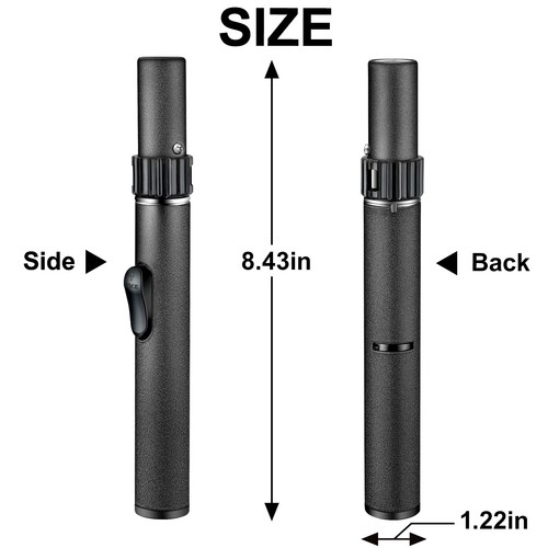 Butane Torch Lighter with Adjustable Jet Flame Windproof Refillable Long Lighter - Picture 28 of 43