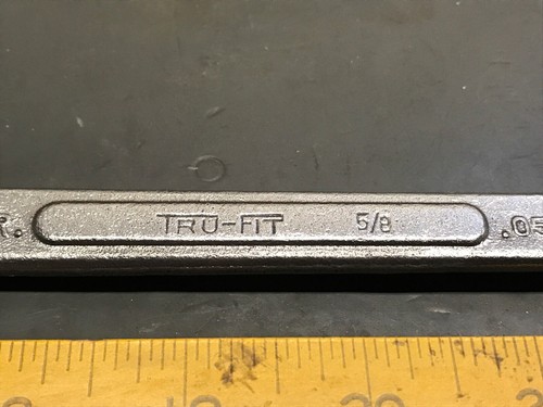 Vintage Lectrolite Tru Fit 3016 5/8” 12 Point Combination Wrench! Great Shape! - Picture 3 of 8