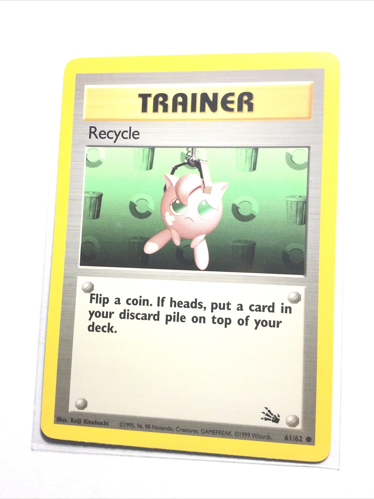 RECYCLE - 61/62 - Fossil - Pokemon Card - NM