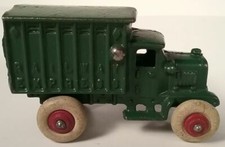 Hubley Cast Iron Railway Express Toy Delivery Truck 1930's Fantastic 3 3/4" Long