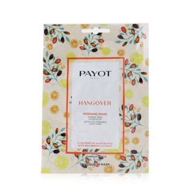 Payot Morning Mask (Hangover) - Detox & Radiance Sheet Mask  15pcs #dkau