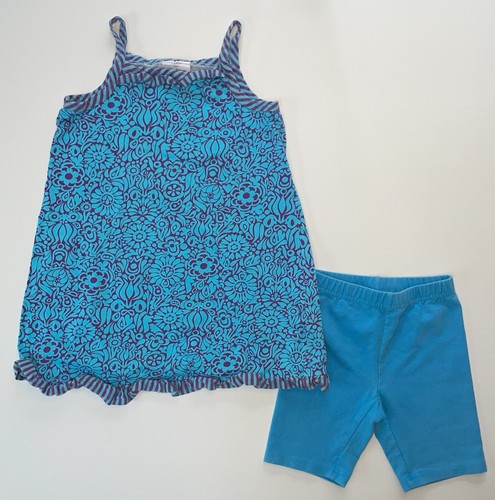 HANNA ANDERSSON Size 110 (US 5) EUC LOT OF 9 DRESSES/SHIRT/CAPRI/SHORTS/OUTFITS - Picture 18 of 20