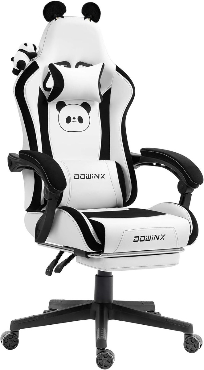 Dowinx Gaming Chair Panda Black and White