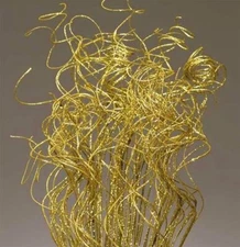 24-28" Gold Sparkle Curly Ting Ting Branch