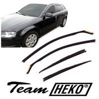 Windabweiser Regenabweiser Heko FüR Audi A3 8P 2004-2012 5-TüRer Sportback 4-Tlg