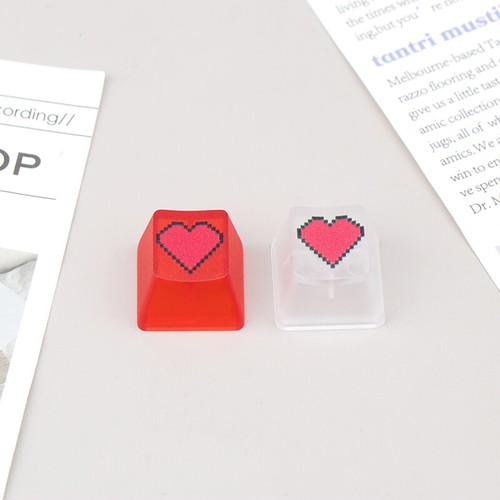 Heart Shape Keyboard Keycaps For Esc Key Caps For Mechanical Gaming Keyboard - Picture 8 of 12
