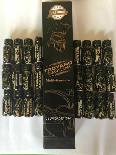 New Male Enhancement Troyano Black Label 1 full box Total of 24 bottles Exp 2024