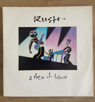 Rush / A Show of Hands (Live) /Original 1989 Vinyl 2x LP 836-346-1 (EX/EX) 