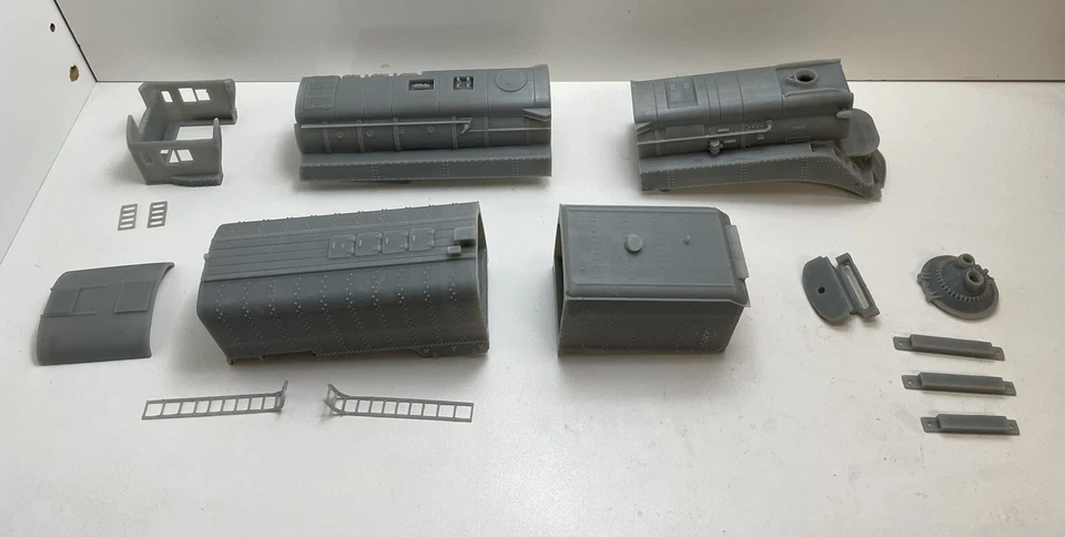 S Scale 1/64th Southern Pacific GS 4 Custom 3D Printed Kit For American Flyer - Image 2 of 4