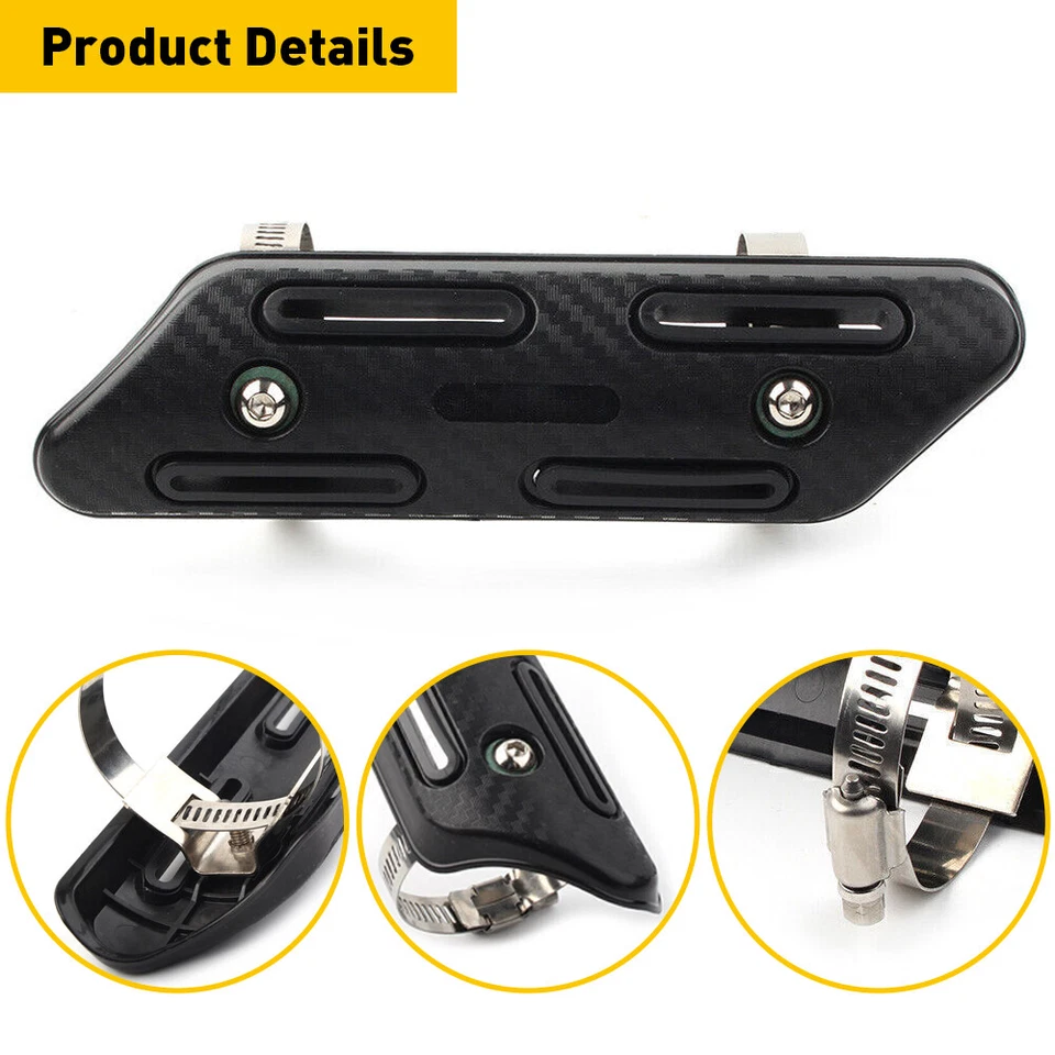 Protector de tubo protector térmico para Yamaha YZ250F YZ450F WR250F WR450F YFZ 250 450 EE. UU. Foto 3 de 4